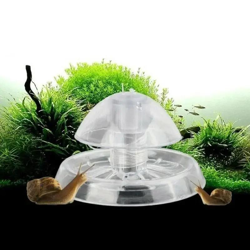Marine Aquarium Equipment - 2026 New 6/8CM Clear Plastic Snail
