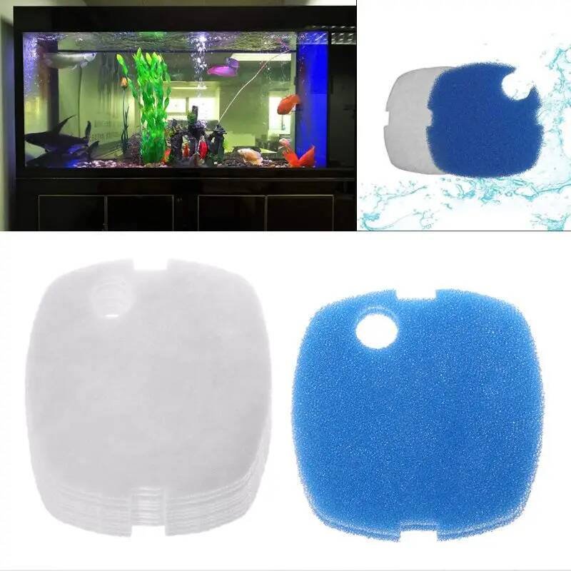 6/10pcs Aquarium Sponge Filter - đánh giá và giá Marine Aquarium Reactors