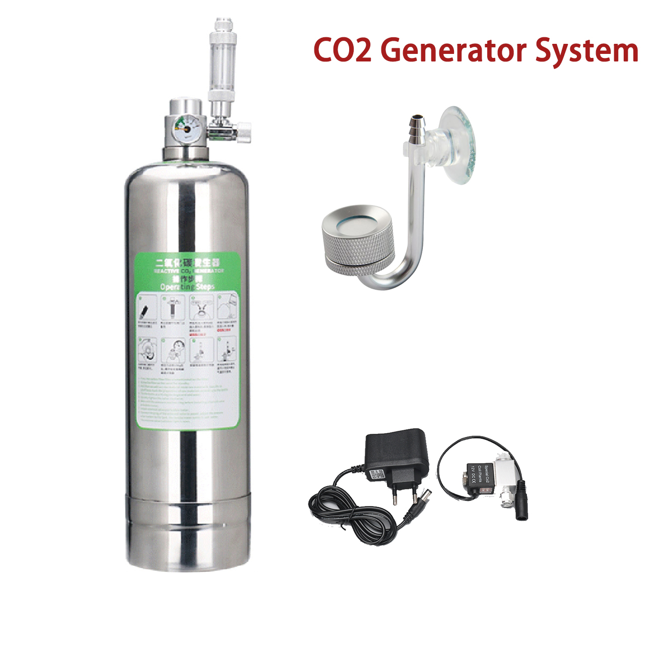 Aquarium CO2 Generator system  - đánh giá và giá Marine Aquarium Reactors